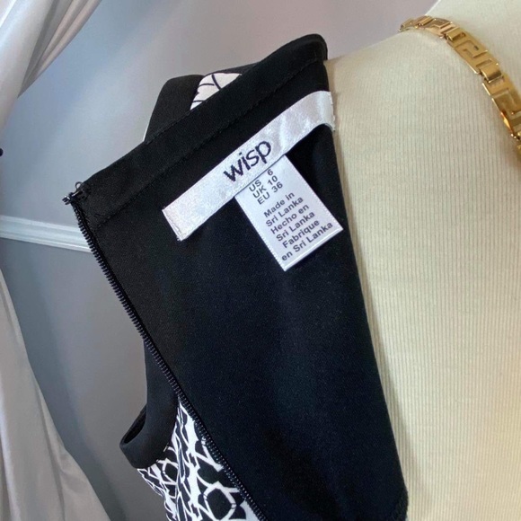 Black and White Dress - Wisp brand - Picture 2 of 2